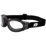Red Baron Motorcycle Aviator Goggles Black Padded Frame With Anti-fog Clear Lens. Fixed Price $12.99.