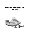 Yamaha Snowmobile Parts Manual Book 1970 SL-396. Fixed Price $19.50.