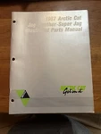 1987 Arctic Cat Jag Panther Super Illustrated Parts Manual 2254-353 SM147. Fixed Price $15.00.