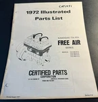 1972 Arctic Cat Snowmobile Engine Kawasaki T1A-R1A Free Air Parts Manual (174). Fixed Price $19.99.