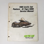 Arctic Cat Service Manual Pantera El Tigre 6000 1989 P/n 2254-497. Fixed Price $14.94.