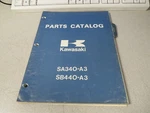 Kawasaki Factory Parts Catalog 1979 SA340-A3 & SA440-A3 99960-3503. Fixed Price $16.14.