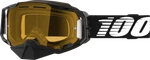 100% Armega Snow Goggles - Black Yellow. Fixed Price $119.95.