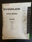 1966 Evinrude Snowmobile Service Manual 4271 For Skeeter Models. Fixed Price $35.00.