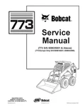 Bobcat 773 Skid Steer Loader Workshop Service Repair Manual 6900092. Fixed Price $39.99.