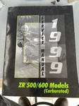 Arctic Cat Snowmobile 1999 Zr 500 600 Carbureted Service Manual 2255-938. Fixed Price $35.99.
