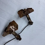 1980 - 1982 John Deere Vintage Snowmobile Trailfire Ski Spindles. Fixed Price $59.95.