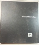 John Deere Spitfire Snowmobile TM-1191 Technical Manual Binder 1979. Fixed Price $89.99.