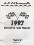 1997 Arctic Cat Snowmobile Pantera Parts Manual 2255-608 (068). Fixed Price $24.98.