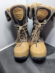 Pajar Womens Mid Calf Boots Lace Up Waterproof Brown Sz 7-7.5. Fixed Price $54.99.