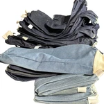 Ansell Edmont Bulk Safety Lot 12 Denim Aprons, 24+ Pairs Sleeves, Hycar. Fixed Price $127.47.