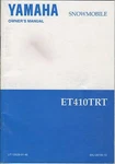 1993 Yamaha Snowmobile ET410TRT Enticer LIT-12628-01-46 Owners Manual (692). Fixed Price $30.78.