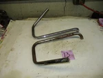 1973 John Deere 400 Snowmobile Chrome Rear Grab Bars. Fixed Price $19.99.