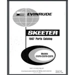 1969 Evinrude Skeeter E1592 E2096 Parts Manual 31 Pages Comb Bound Gloss Cover. Fixed Price $16.95.