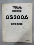 1976 Yamaha GS300A Snowmobile Service Manual LIT-12618-00-06. Fixed Price $10.00.