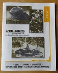 1987 Polaris Star Sprint Es Snowmobile Operators Safety & Maintenance Manual. Fixed Price $12.99.