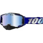 100% Armega Snow Goggles Royal Blue Mirror 50008-00004. Fixed Price $111.99.