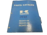 Kawasaki Factory Parts Catalog 1980 SA340-A4 SB440-A4 SC340-A1 99960-3506. Fixed Price $20.97.