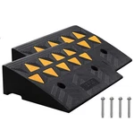 Vevor Rubber Curb Ramp 5" Rise Height 2 Pack, Heavy-duty 33069 H, Black. Fixed Price $74.04.