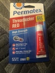 Permatex 27005 Thread Locker Red Gel No Drip Formula High Strength. Fixed Price $15.00.