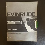 Evinrude 1972 Norseman Service Manual 4771 For 21HP Snowmobile Model E1522. Fixed Price $49.97.
