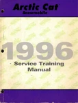 Genuine Arctic Cat Dealer Service Repair Training/update Manual 1996 Snowmobiles. Fixed Price $15.99.