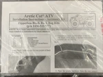 New Genuine Arctic 1436-511 Rack Bag, Front, Black-zipperless Atv. Fixed Price $219.95.