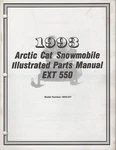 1993 Arctic Cat Snowmobile Ext 550 Parts Manual P/n 2254-859 (142). Fixed Price $18.68.