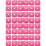 Woodys Support Plates Pink Square Pack ASG-3820-48. Fixed Price $114.26.