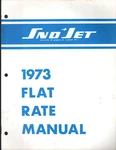 1973 Yamaha Snowmobile Jet Flat Rate Manual P/n 209304. Fixed Price $18.69.
