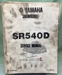 Genuine Yamaha LIT-12618-00-31 SR54OD Service Manual 1979. Fixed Price $14.94.