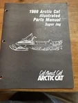 1988 Arctic Cat Super Jag Snowmobile Parts Manual P/n 2254-449 (910). Fixed Price $15.00.