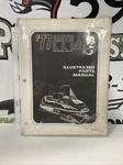 1977 Arctic Cat C.c. Cross Country 340 Model Parts Manual #0185-081. Fixed Price $15.00.
