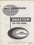 1967 Evinrude Skeeter Snowmobile Parts Manual. Fixed Price $36.29.