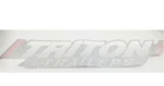 Triton 12749 Large Brand Logo Decal For Enclosed Trailers. Fixed Price $24.99.