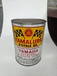 Rare Yamaha Yamalube 2-CYCLE Oil Vintage Metal Can Full Nos Collectible. Fixed Price $75.00.