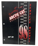 Arctic Cat Dealer Service Manual 1998 Ext Efi Snowmobile Models 2255-727. Fixed Price $34.99.