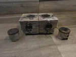 1975 Skidoo 440 Tnt Snowmobile Engine Cylinder Monoblock Jug Pistons. Fixed Price $177.99.