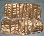 1968 Sport Satellite Gtx Coupe Rear Bench Seat Cover Gold. Fixed Price $339.93.