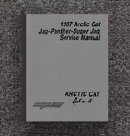 340 Jag-panther Snowmobile Service & Parts Manual Fits Arctic Cat 440 Pn 2254351. Fixed Price $23.77.