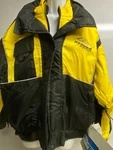 Lady's Ice Rider Snowmobile Mustang Jacket,new,size 14 Or 16,BLACK/YELLOW/SILVER. Fixed Price $199.00.