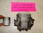 1987 Yamaha Exciter 570 Cylinder Pison Jug Rings 86M00 Sleeved 73MM Bore. Fixed Price $74.00.