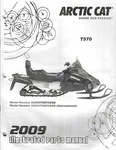 2009 Arctic Cat Snowmobile T570 (see Cover List) Parts Manual (423). Fixed Price $23.98.
