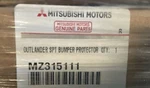 New Oem Rear Bumper Protector Mitsubishi Outlander Sport Rvr 2020 MZ315111. Fixed Price $49.99.