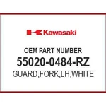 Kawasaki Guard,fork,lh,white 55020-0484-RZ Oem New. Fixed Price $53.65.