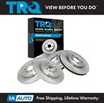 Trq Front & Rear Disc Brake Rotor Kit Set Of 4 Ford Lincoln New. Fixed Price $219.95.