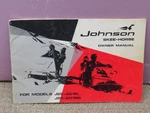 Johnson Skee-horse Snowmobile Owner's Manual Dated 7/70 Part # 290439. Fixed Price $8.00.