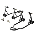 Specstar Universal Motorcycle Stands, 882 Capacity Front Lbs, Black. Fixed Price $142.99.