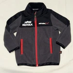 Ski-doo Xps Rotax Racing Jacket Youth Size 2 Fleece Full Zip Gray Red Snowmobile. Fixed Price $39.99.