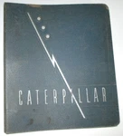 Caterpillar Tractor Co. Heinn 3-RING Service Parts Catalog Manual Binder (empty). Fixed Price $33.99.